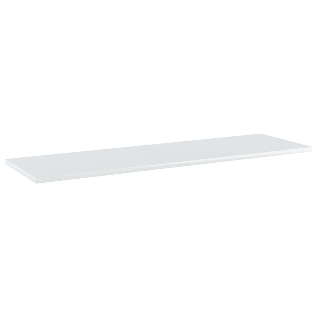 Bücherregal-Bretter 4 Stk. Weiß 40x10x1,5 cm Holzwerkstoff