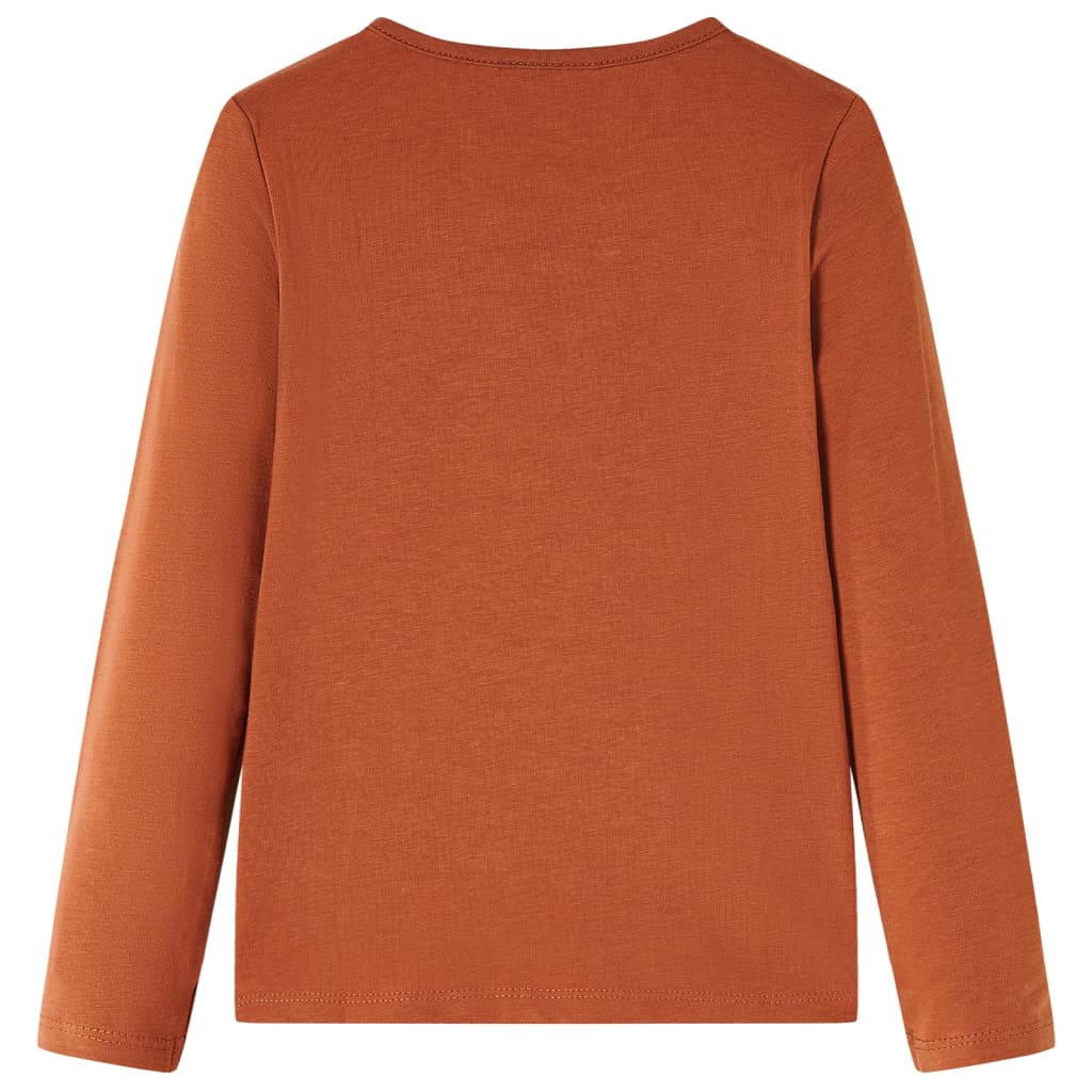 Kinder-Langarmshirt Dunkelocker 104