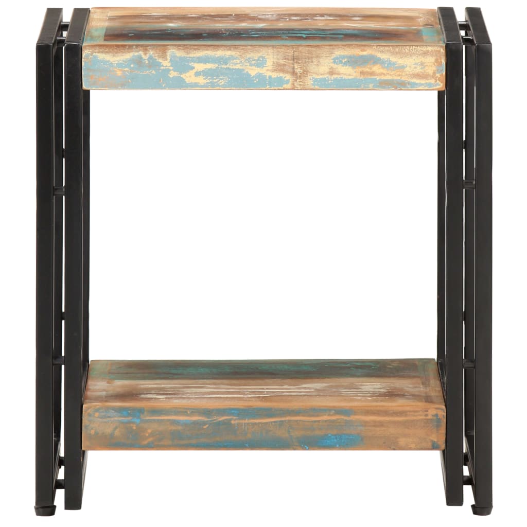 Beistelltisch 40x30x40 cm Raues Mangoholz