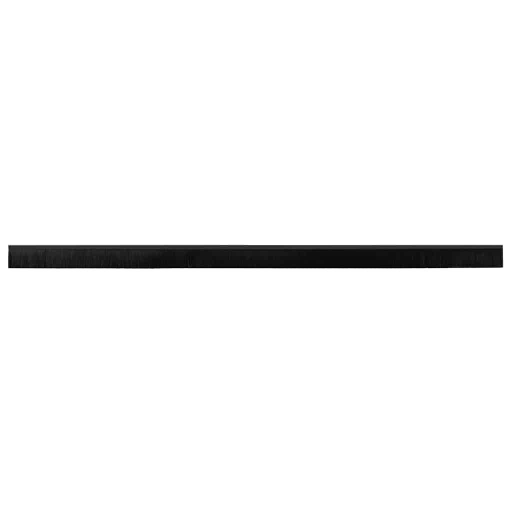 Aufsteck Türbürstendichtungen 2 pcs Braun 100 cm