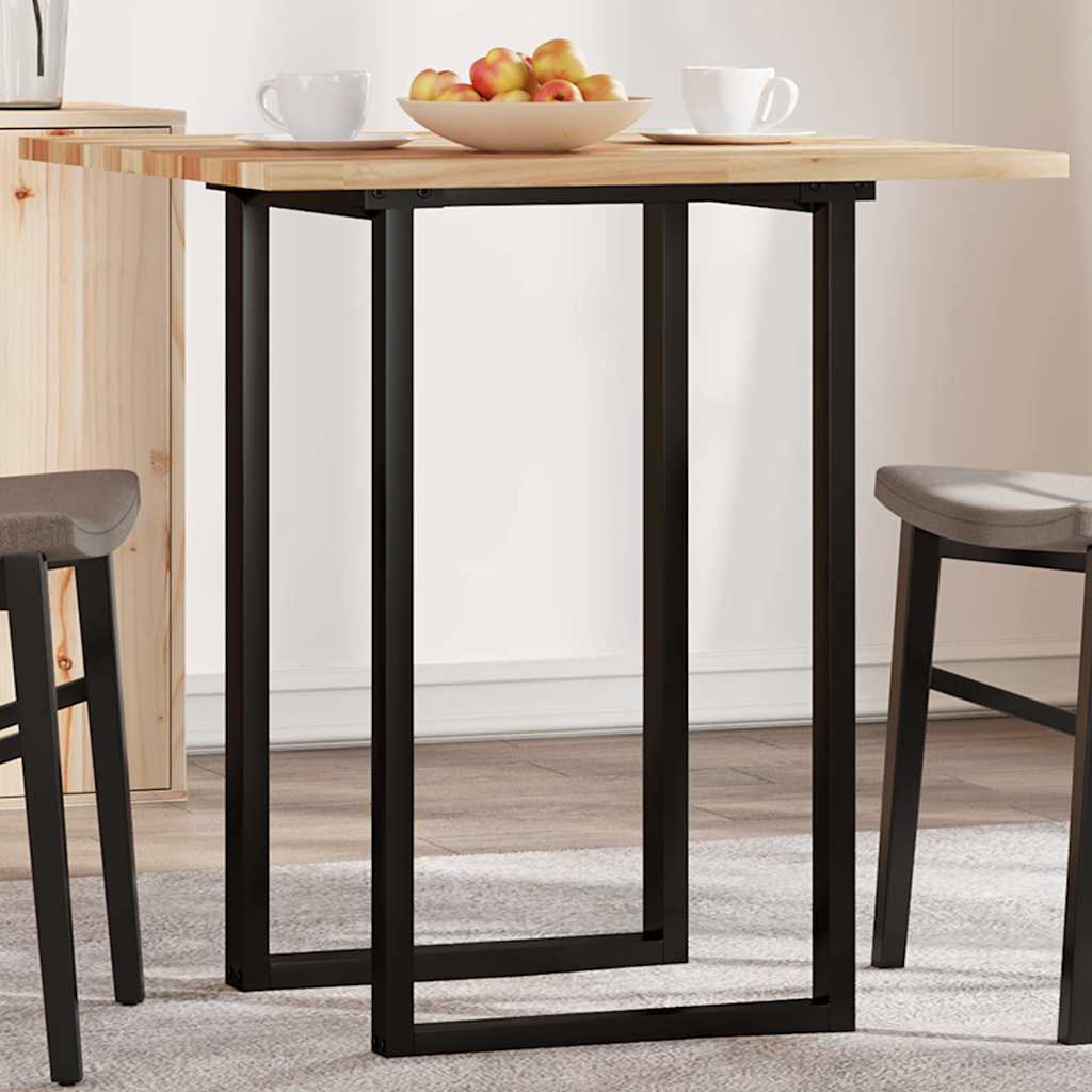 Tischplatte Rund Ø40x2 cm Massivholz Akazie