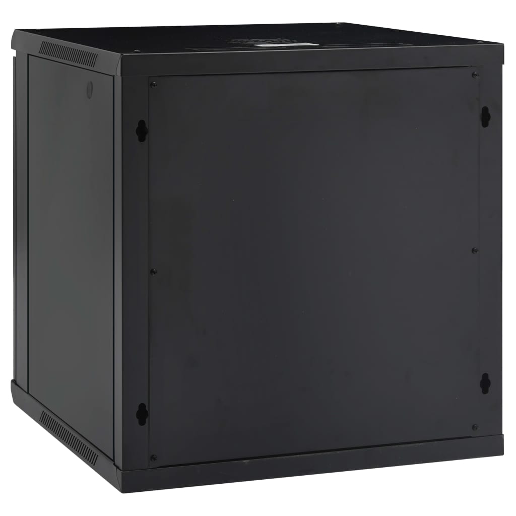 Netzwerkschrank mit Speicher Grau 60 x 45 x 28 cm Stahl
