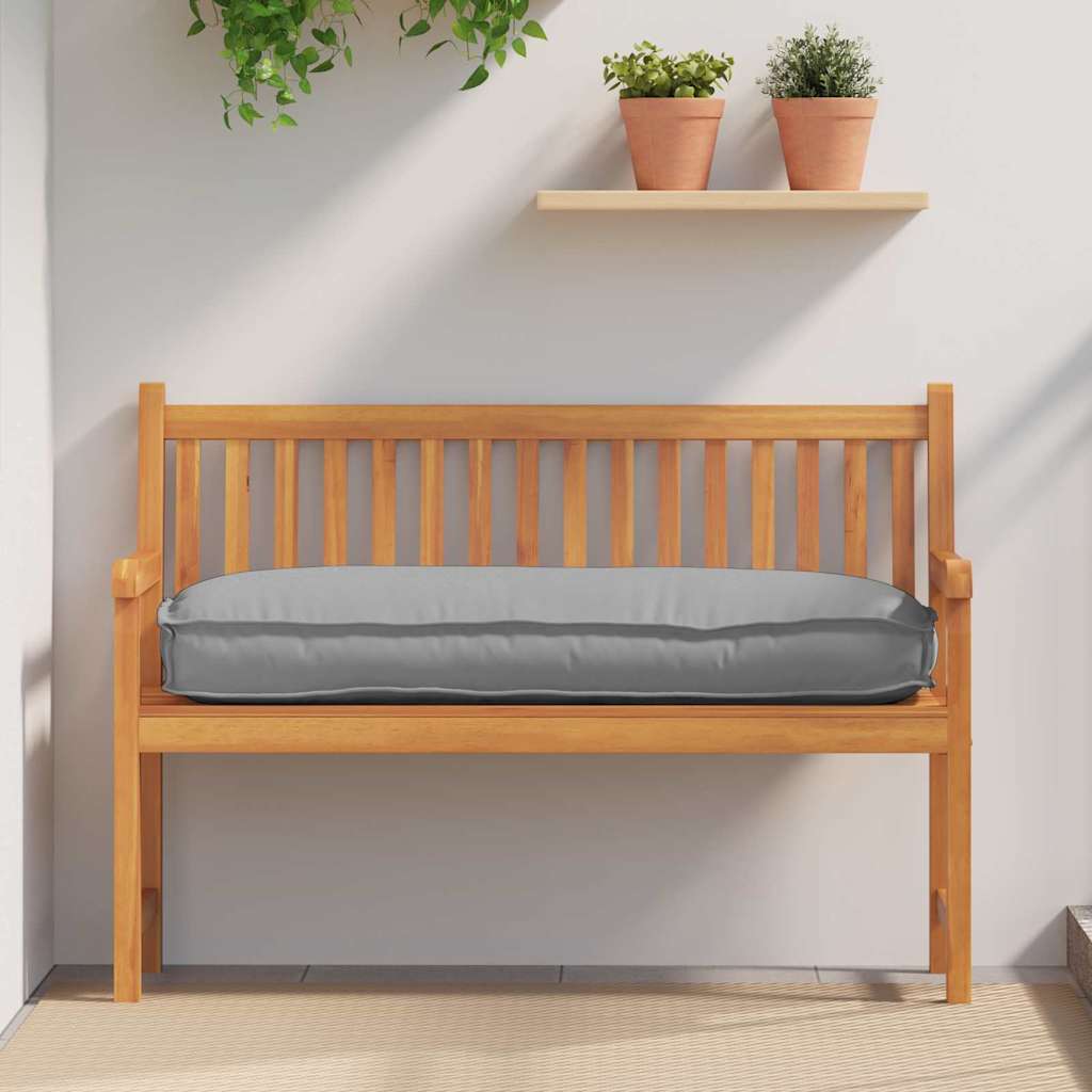 Kissen Anthrazit 120 x 50 x 12 cm Oxford-Stoff