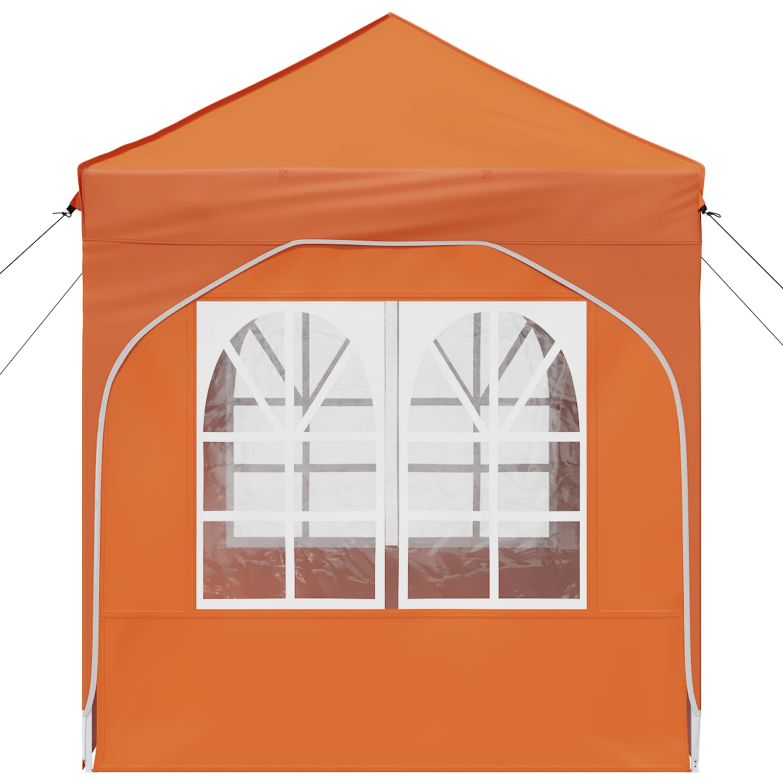 Pop-up Partyzelt 194 x 194 x 245 cm Creme