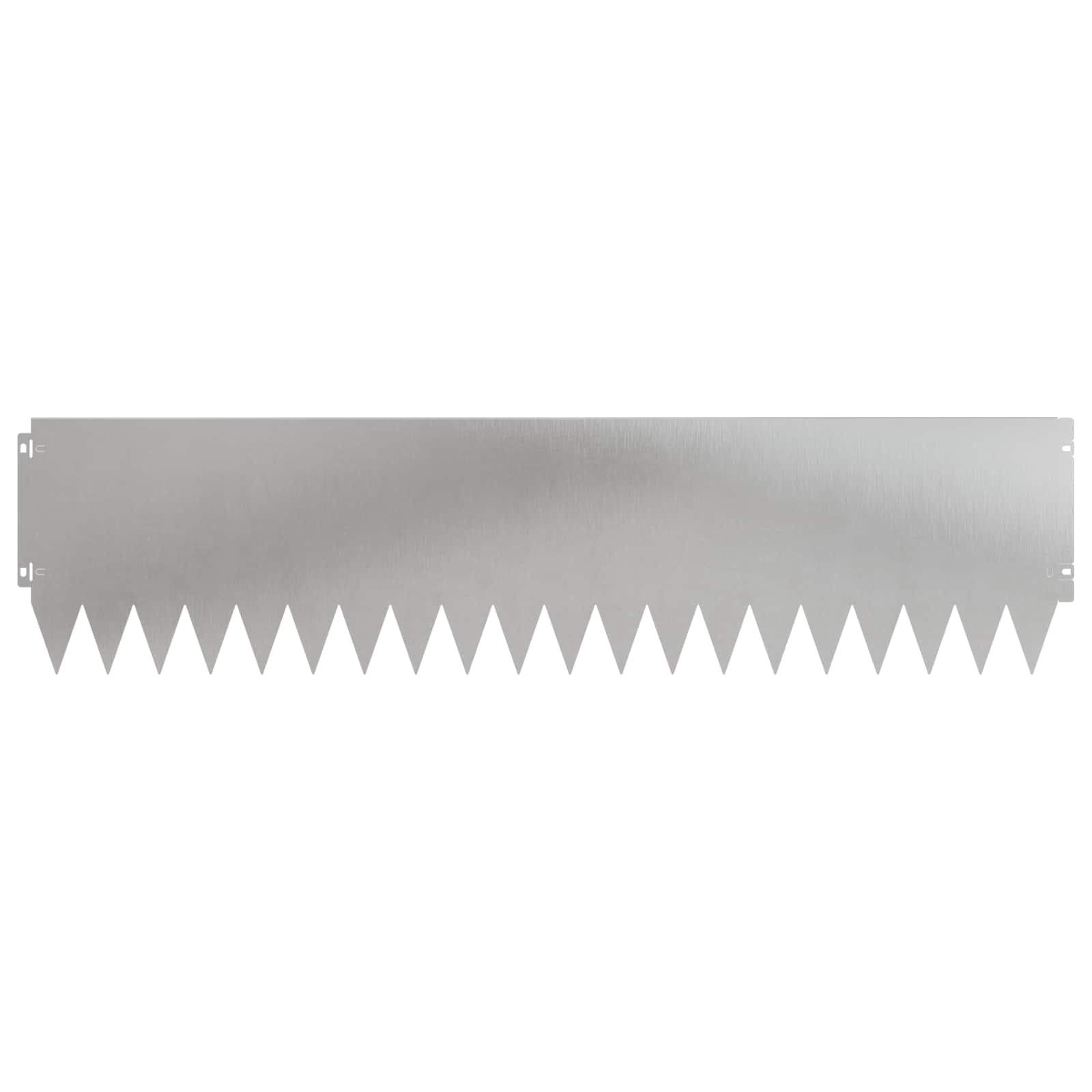 Raseneinfassung 10 pcs 103 x 10 cm Stahl Schwarz