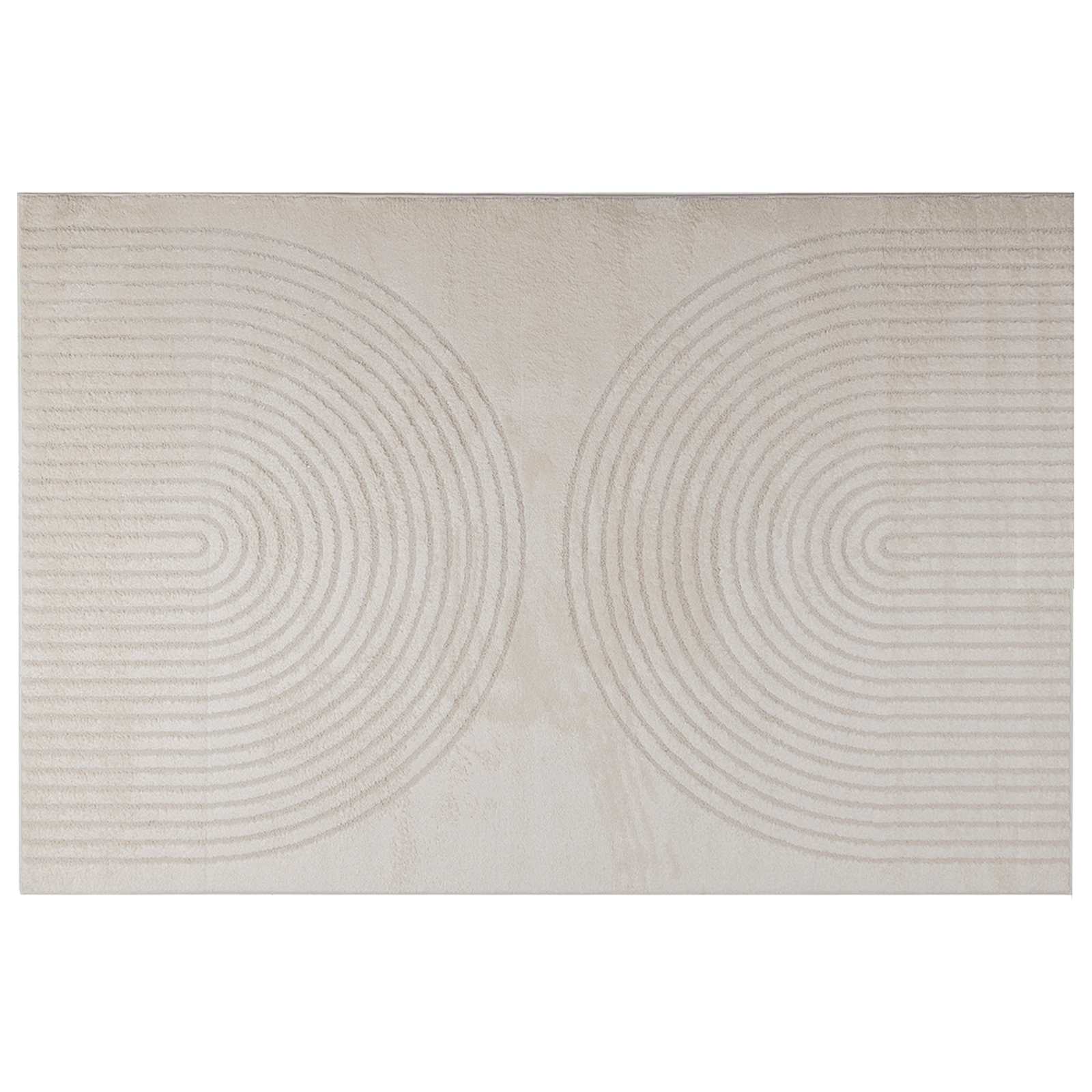 Bereichsteppiche Rechtwinklig GALATI Creme 150 x 80 cm