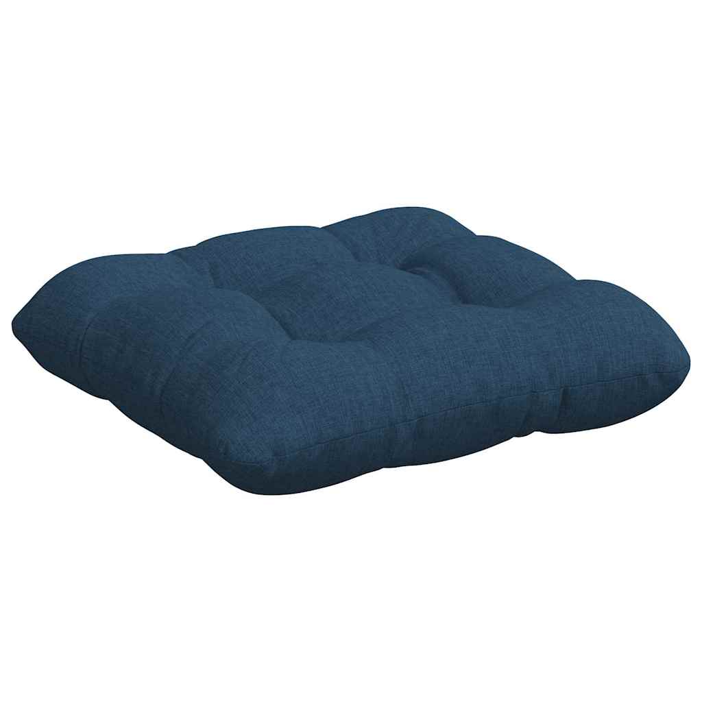 Sitzkissen 4 pcs Hellgrau 40 x 40 x 12 cm Stoff