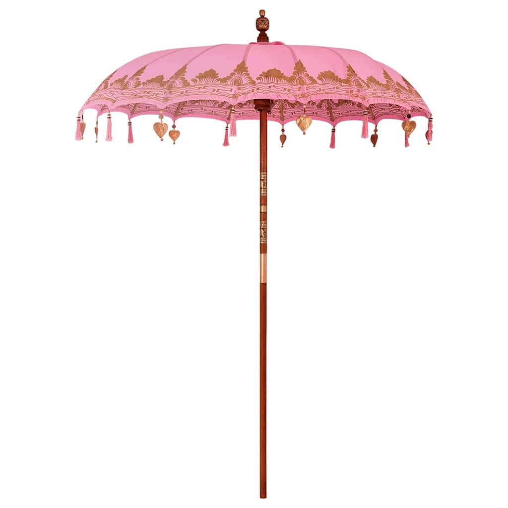 Balinesischer Sonnenschirm Creme 185 x 185 x 260 cm