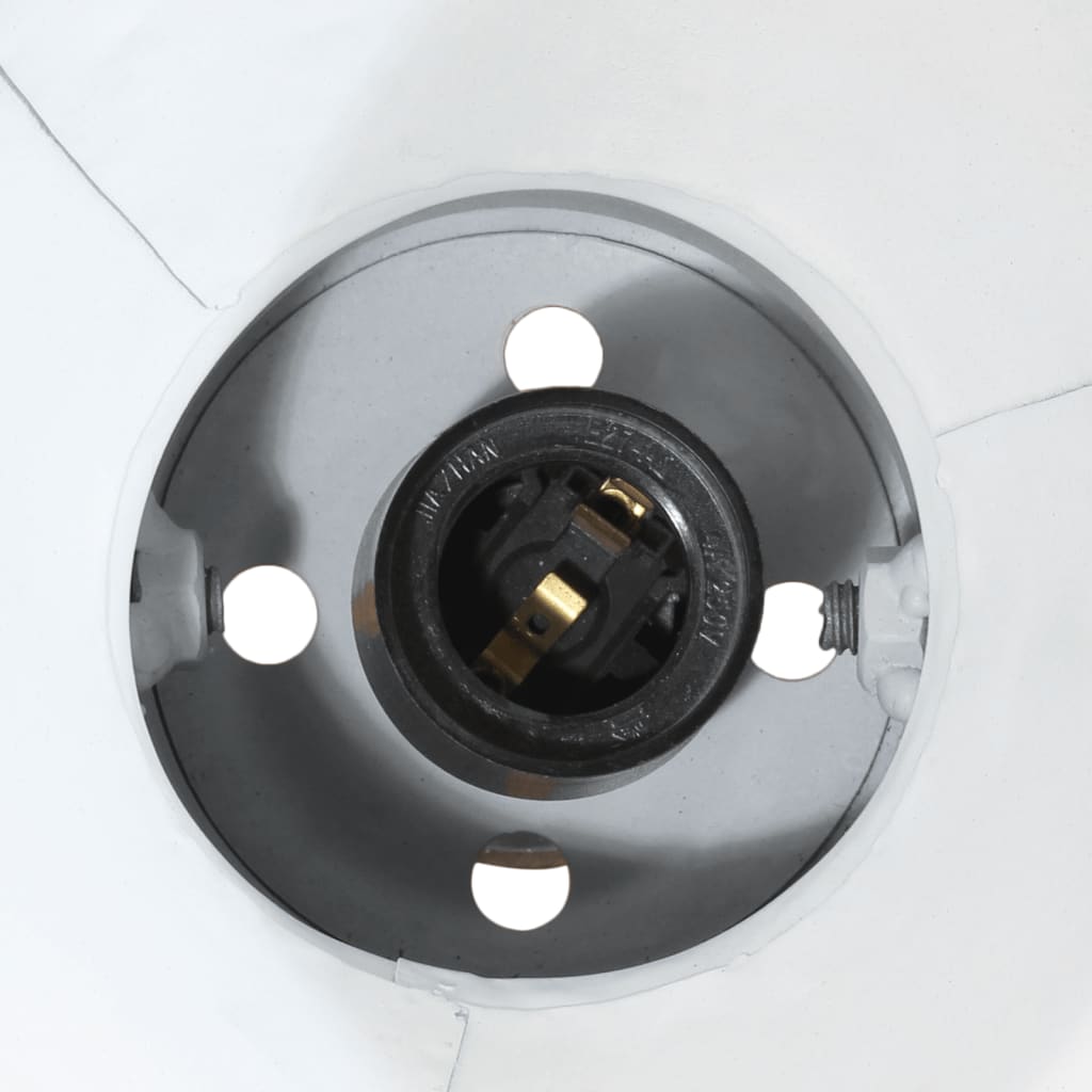 Wandlampe Industriestil Silbern 45x25 cm E27