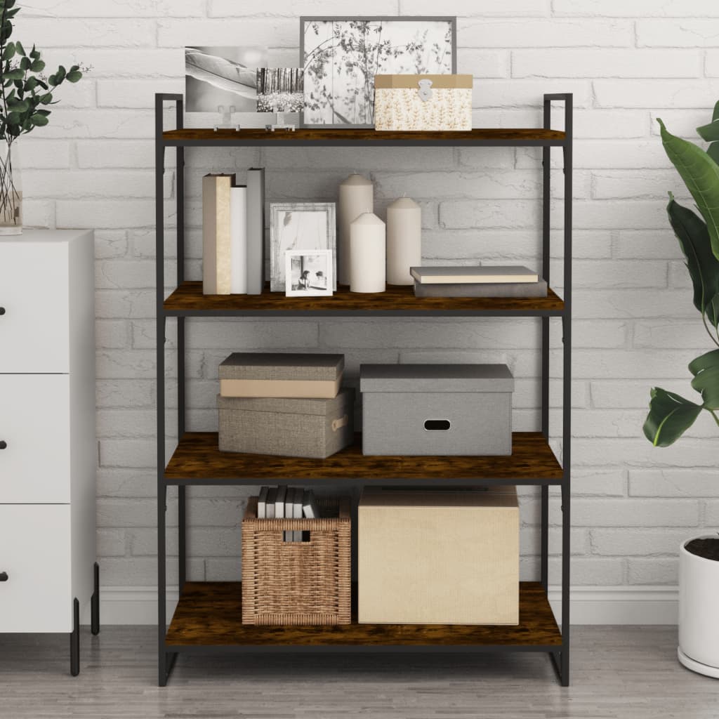 Bücherregal-Bretter 4 Stk. Weiß 40x10x1,5 cm Holzwerkstoff
