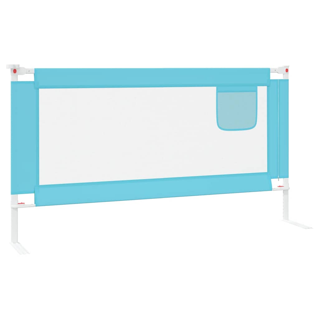 Kleinkind-Bettschutzgitter Grün 90x25 cm Stoff