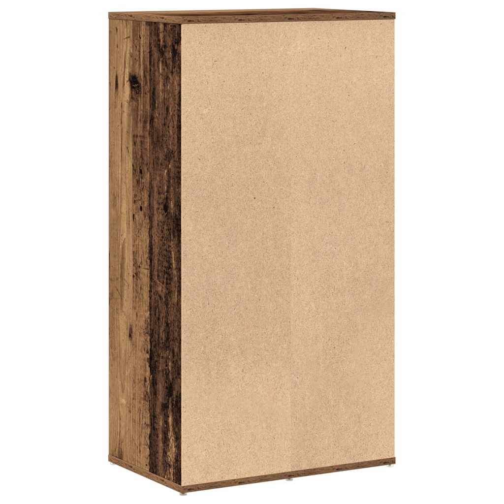 Schuhregal Weiß 54x34x100,5 cm Holzwerkstoff