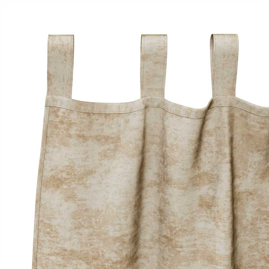 Samtvorhänge mit Vorhängen 2 pcs Weinrot 140 x 140 cm Samt