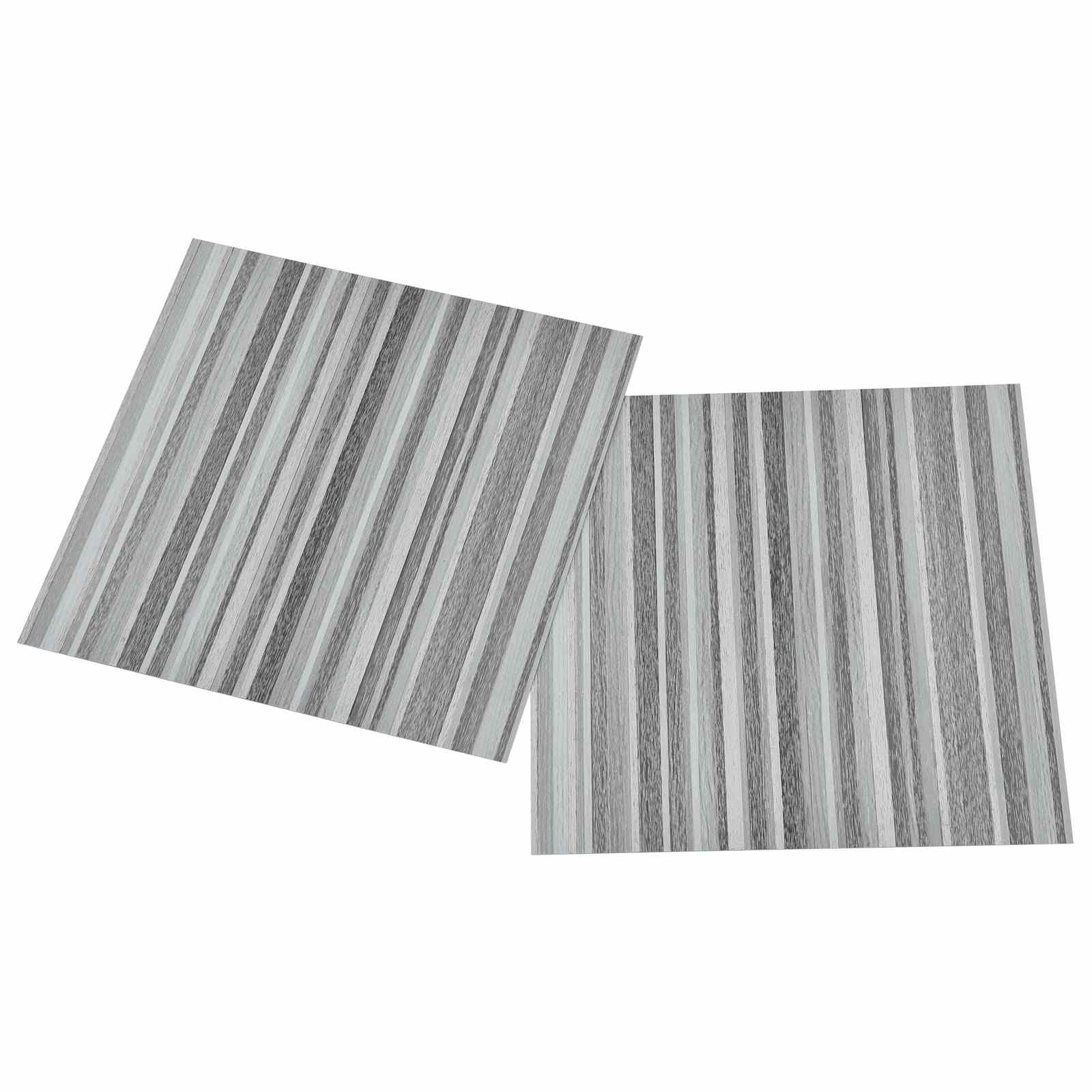 Selbstklebende Bodenplanken 30,5 x 30,5 cm 20 pcs PVC Betongrau