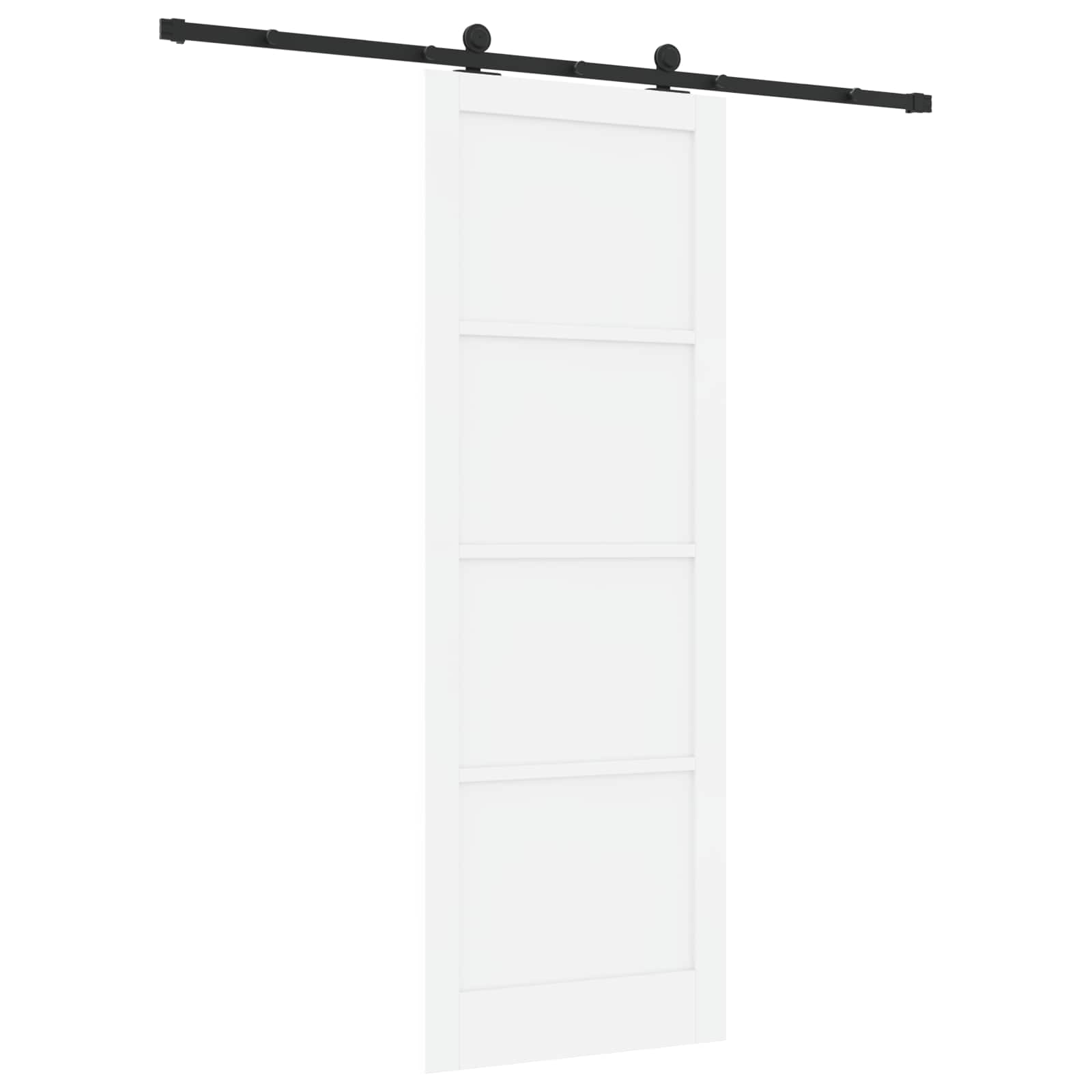 Schiebetür ORKDAL Natur 61 x 198,5 cm Massives Kiefernholz