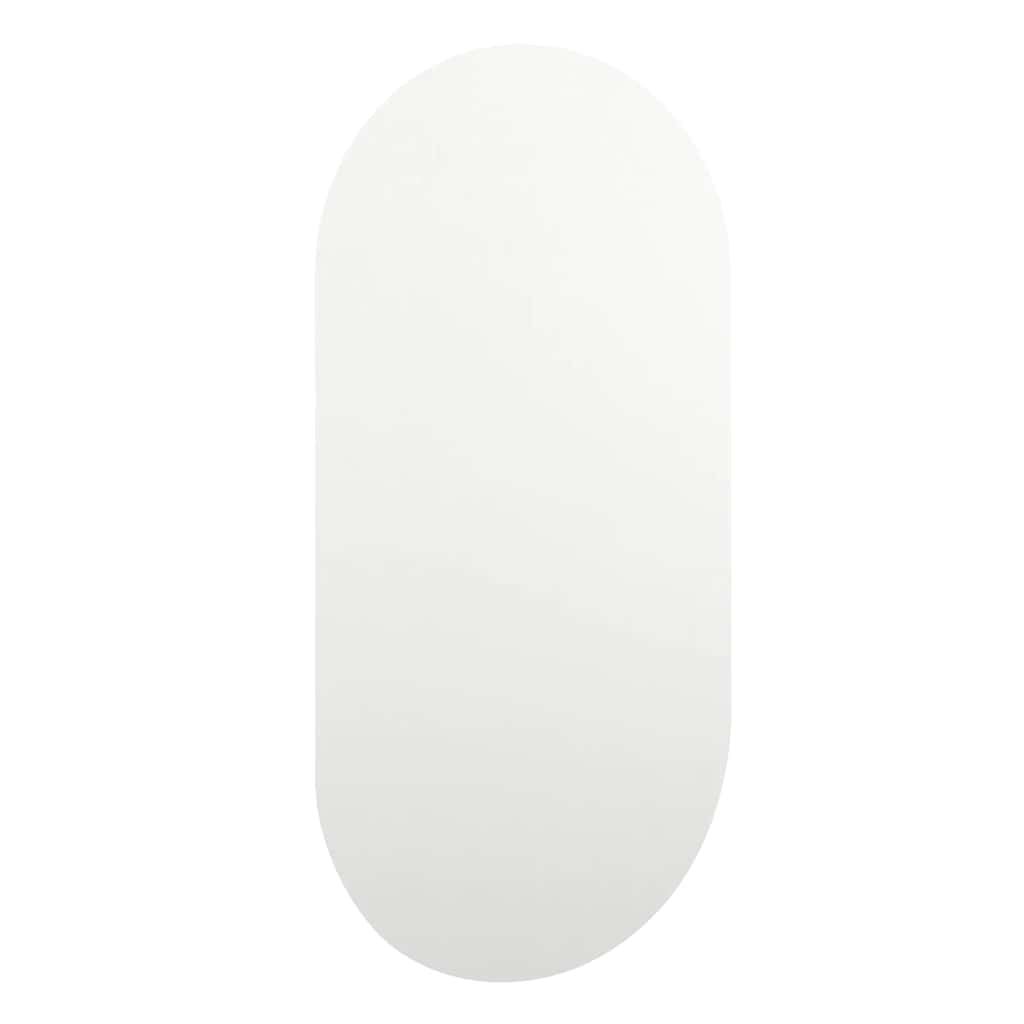 Spiegel mit LED-Leuchten 60x30 cm Glas Oval