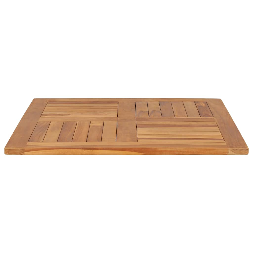 Tischplatte Massivholz Teak Rund 2,5 cm 40 cm