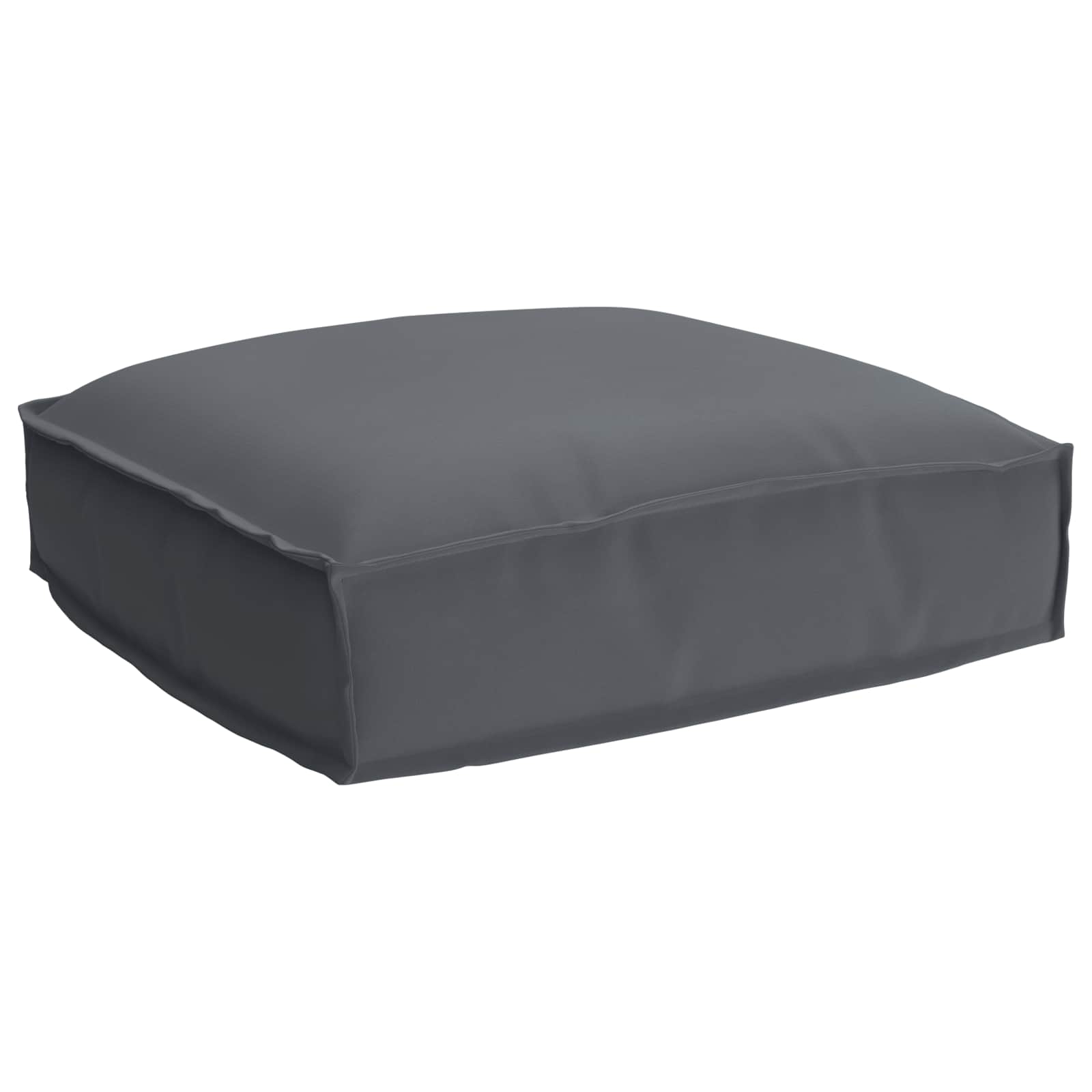 Kissen Grau 50 x 50 x 12 cm Oxford-Stoff