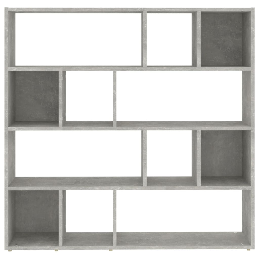 Bücherregal/Raumteiler Weiß 105x24x102 cm