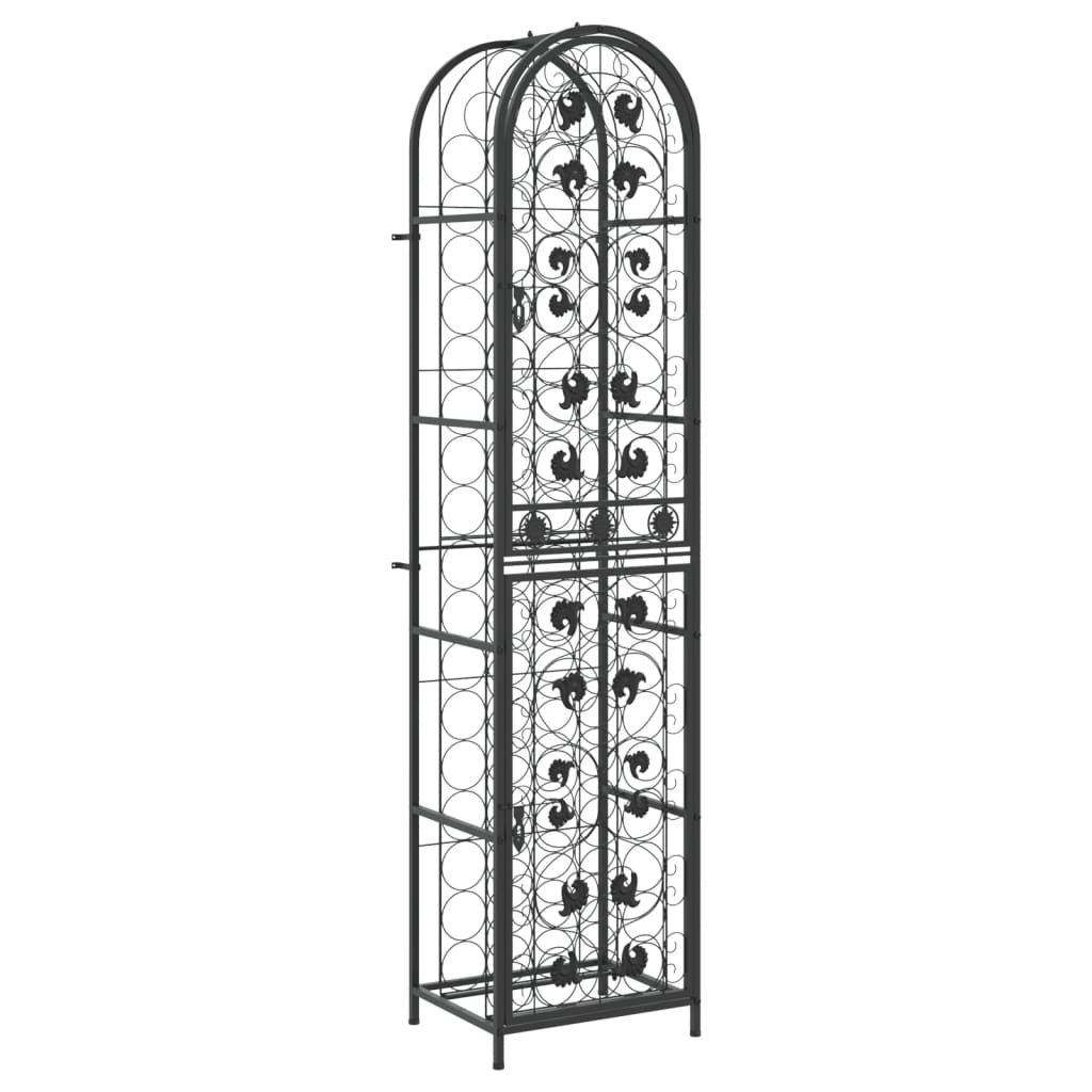Flaschenregal für 45 Flaschen Metall