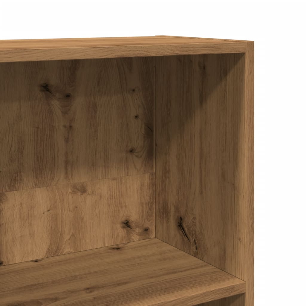 Bücherregal Weiß 40x24x75 cm Holzwerkstoff