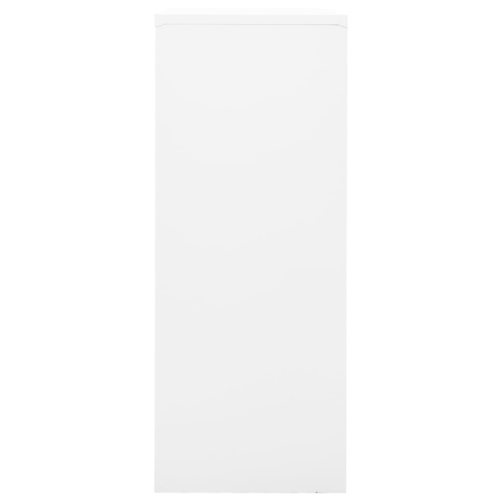 Büroschrank mit Pflanzkasten Anthrazit 90x40x125 cm Stahl