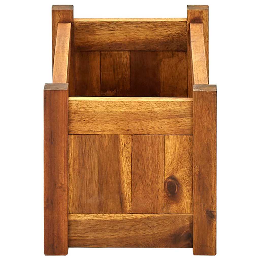 Garten-Hochbeet Akazienholz 76x27,6x25 cm