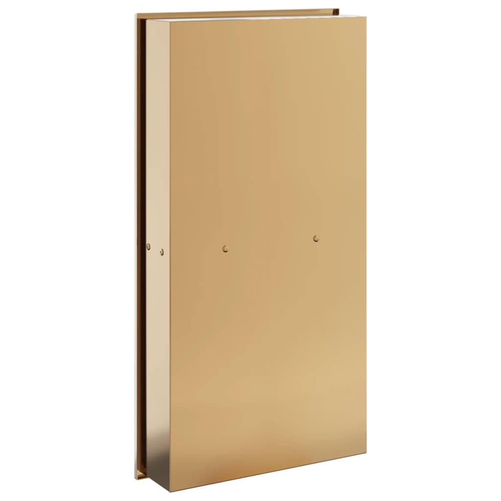 Duschnische Silbern Gebürstet 32x62x9 cm Edelstahl