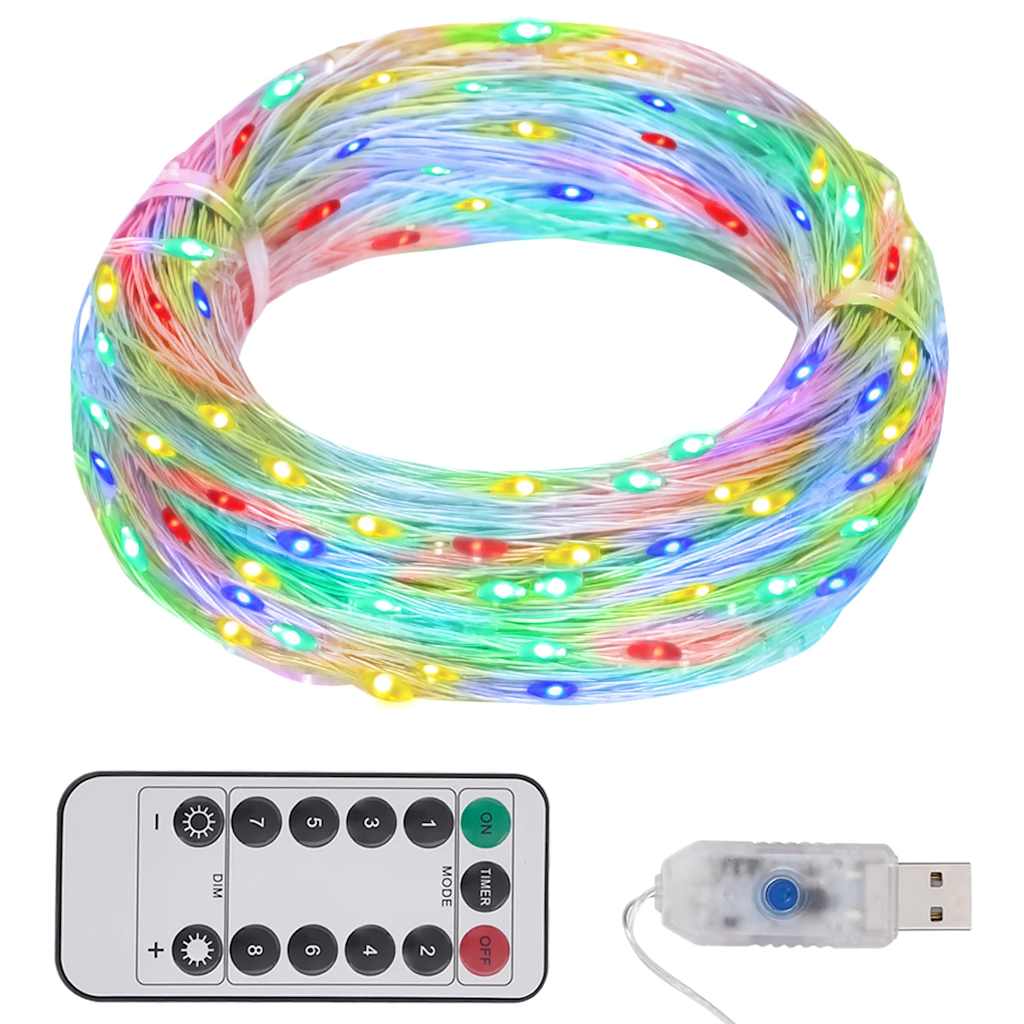 LED-Lichterkette mit 150 LEDs Warmweiß 15 m