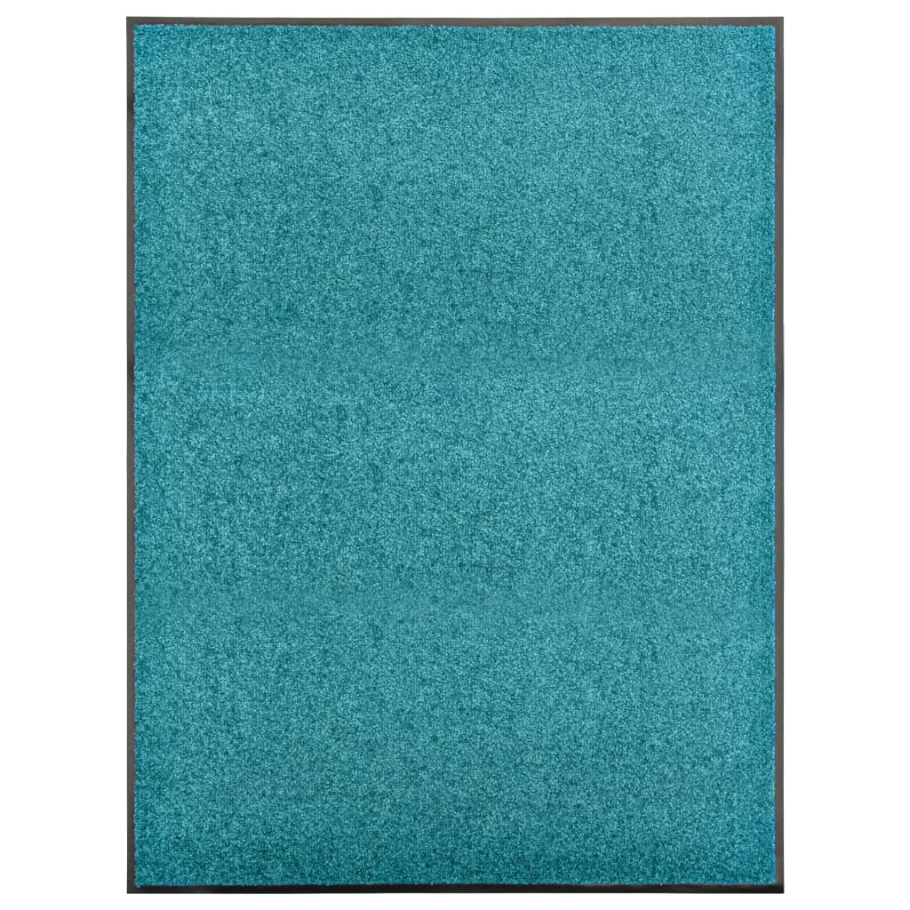 Fußmatte Waschbar Anthrazit 120x180 cm