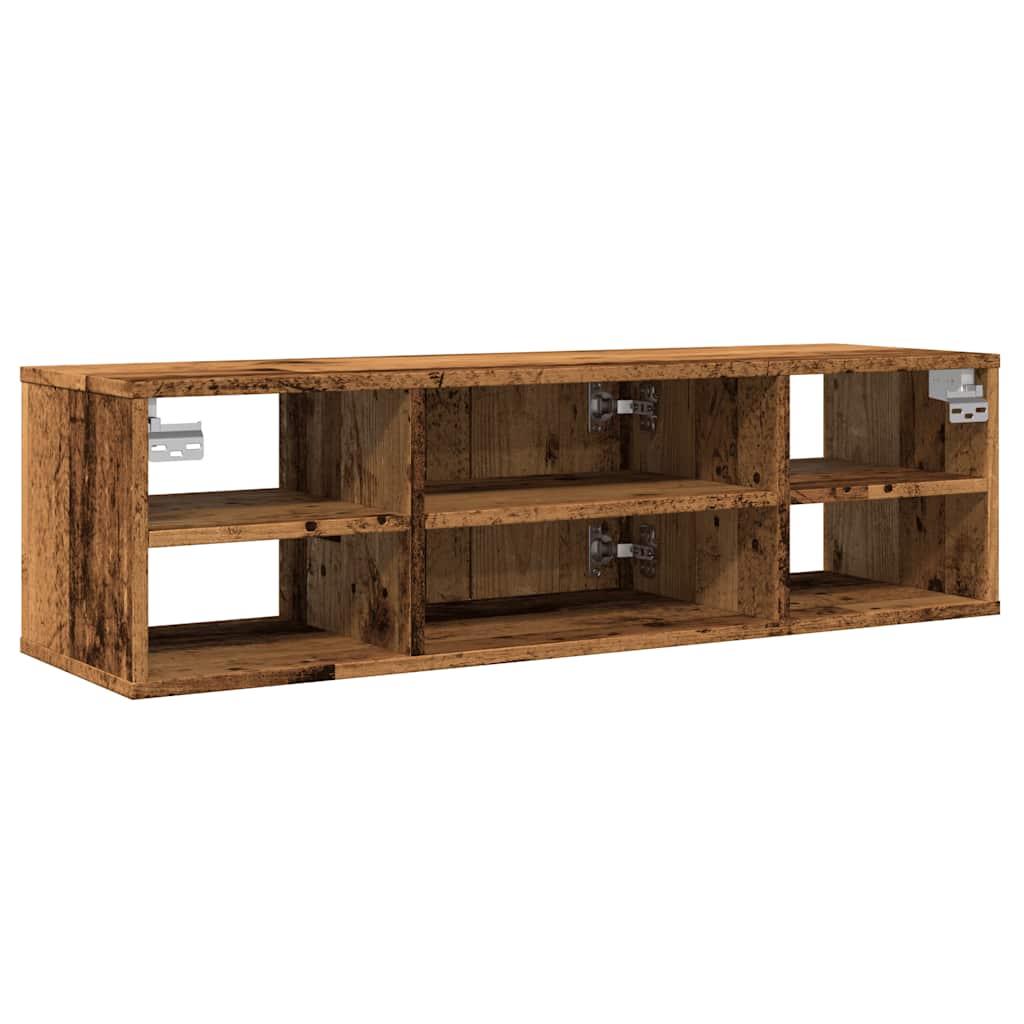 Wandregal Weiß 102x30x29 cm Holzwerkstoff