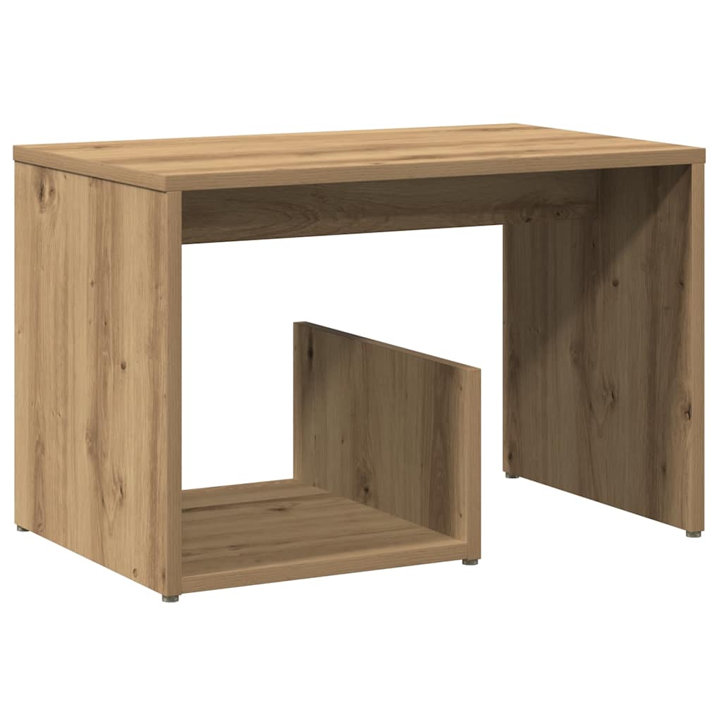 Beistelltisch Weiß 59x36x38 cm Holzwerkstoff