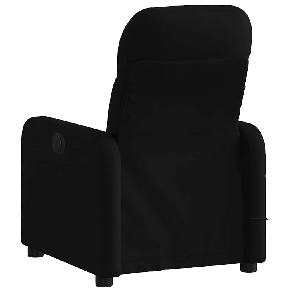 Massage-Relaxsessel, hellgrauer Stoff