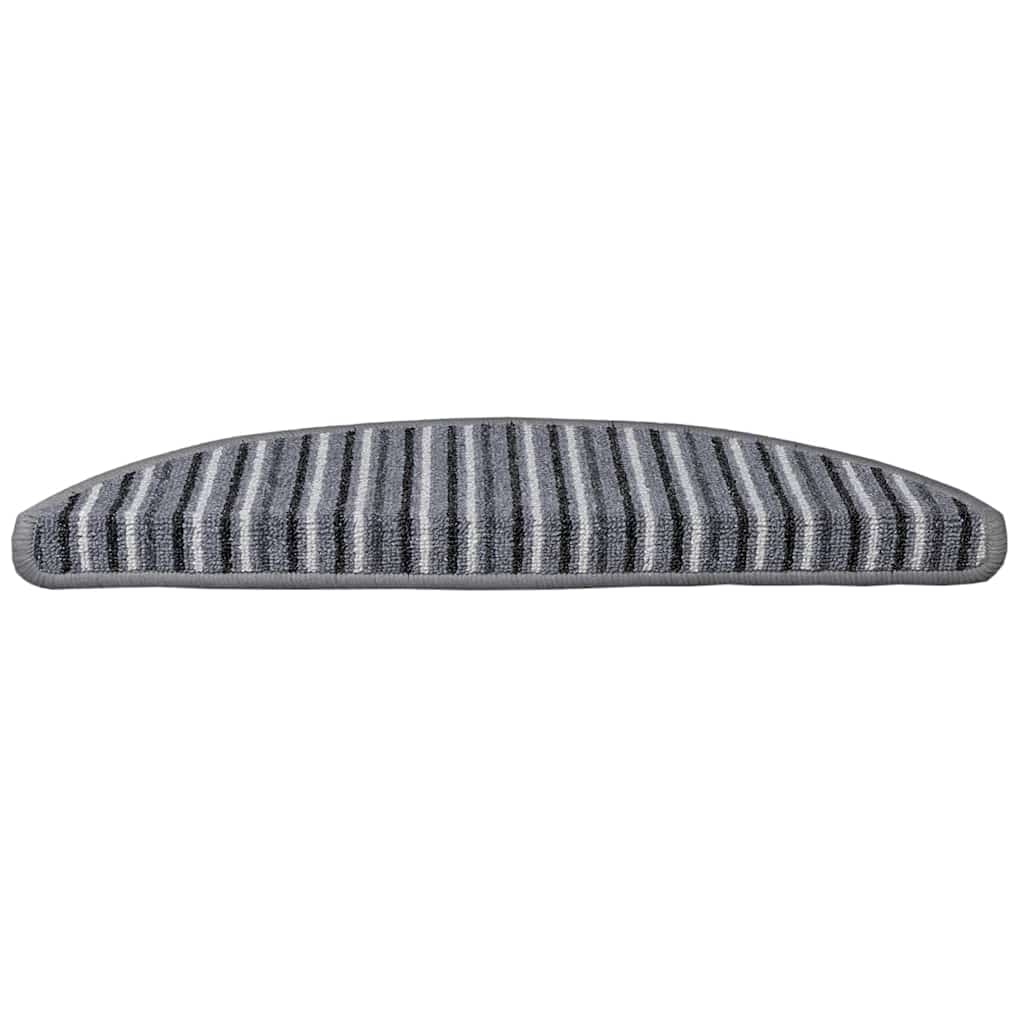 Selbstklebende Treppenschoner 15 pcs Anthrazit 56 x 17 x 3 cm