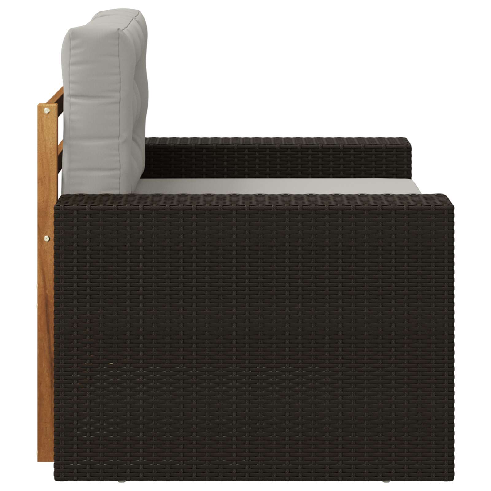 2 Stück Outdoor-Sofa Natur