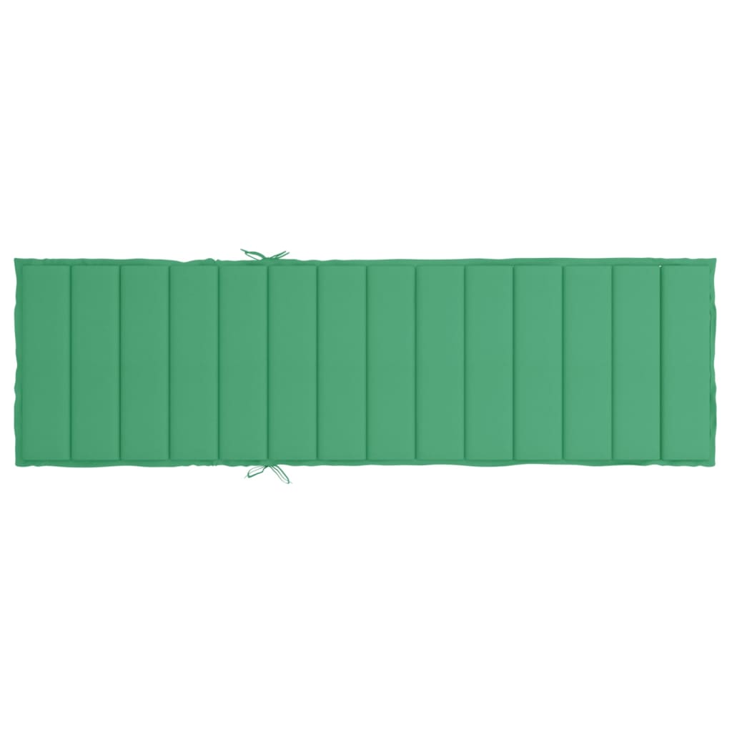 Liege-Kissen Blatt Blattmuster 200 x 70 x 3 cm Oxford-Stoff
