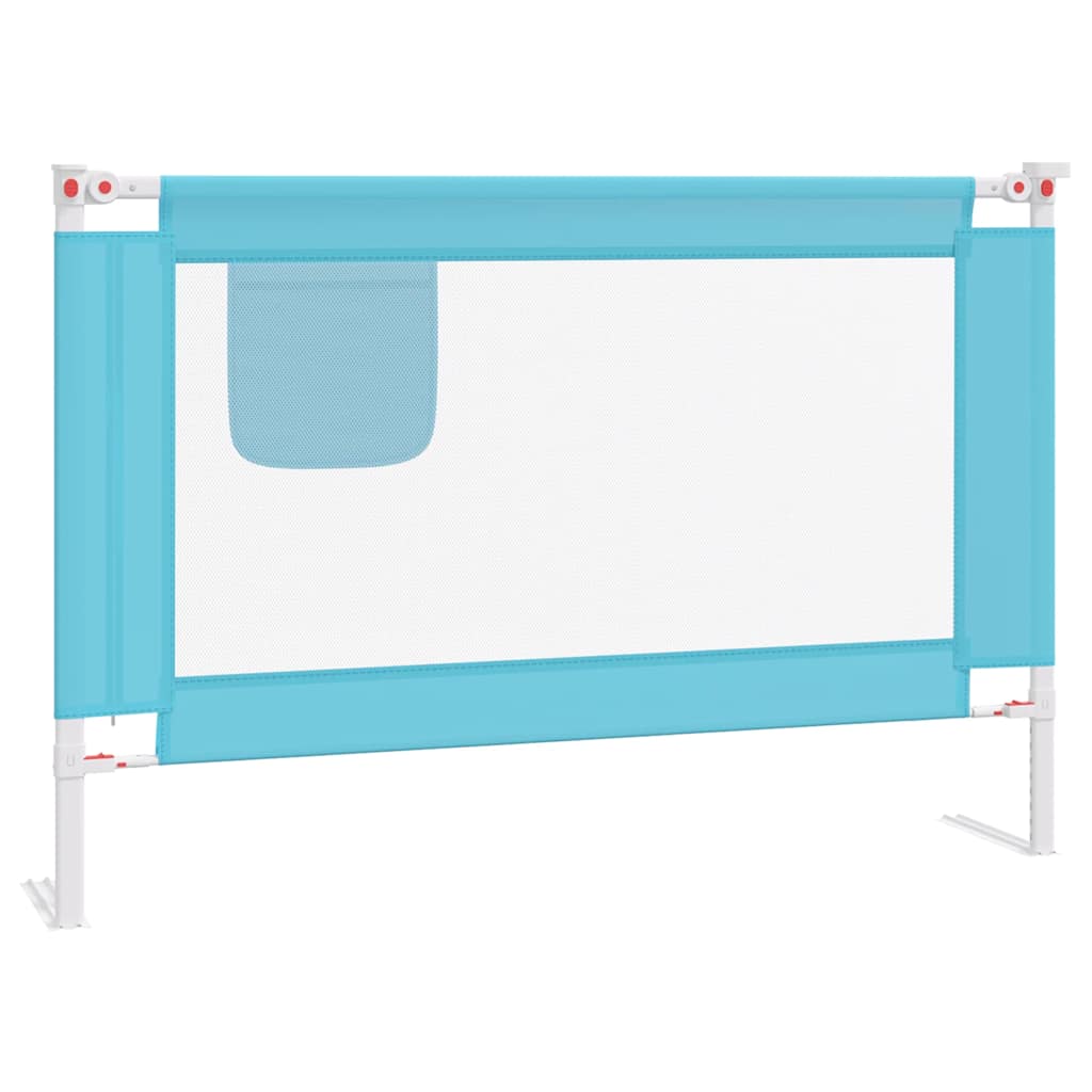 Kleinkind-Bettschutzgitter Grün 90x25 cm Stoff