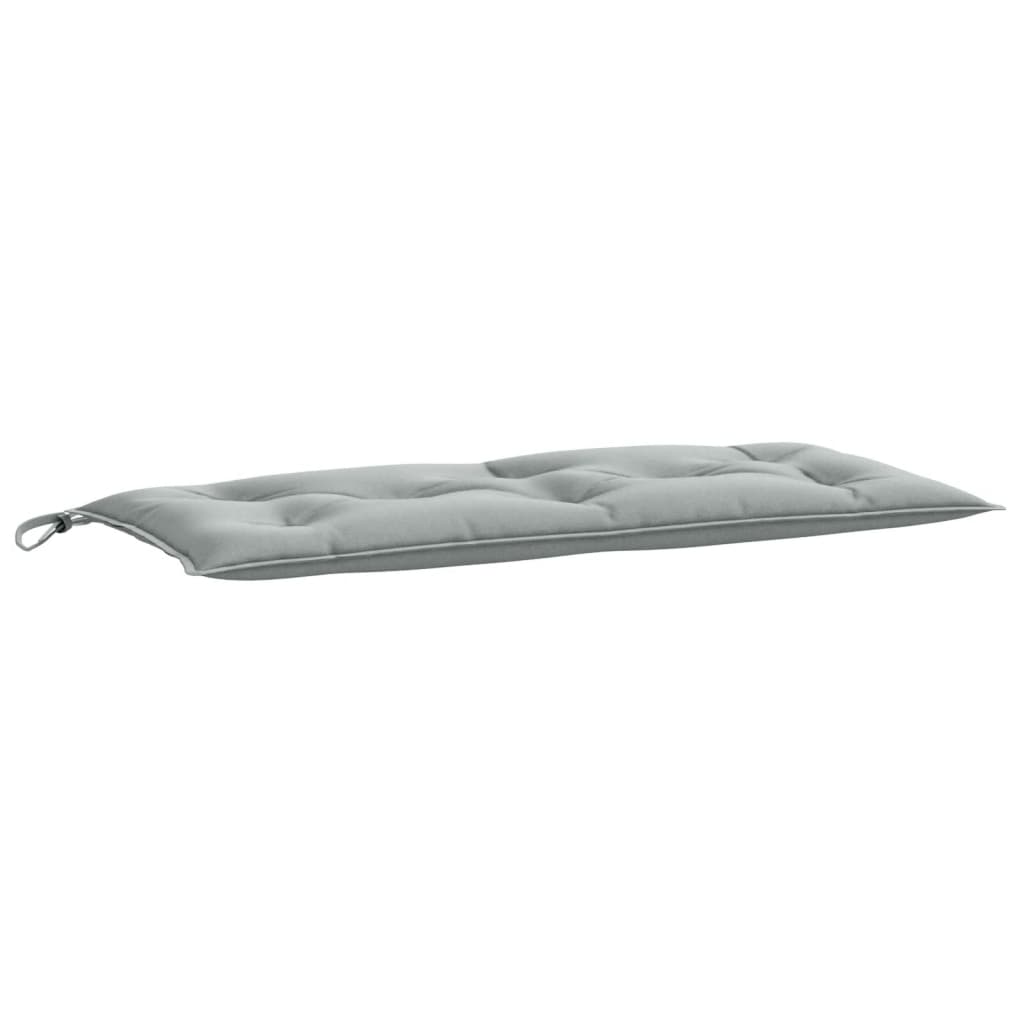 Gartenbank-Auflagen 2 Stk. Melange Anthrazit 100x50x7 cm Stoff