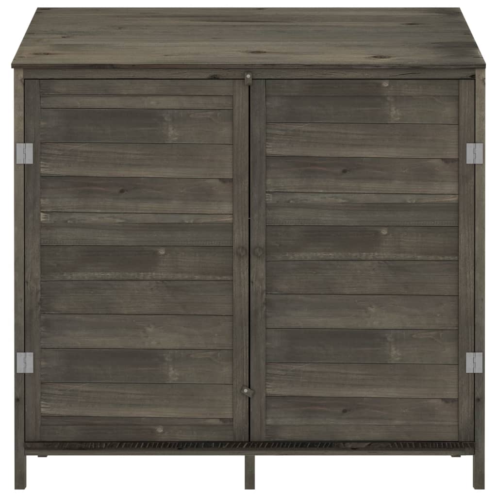 Geräteschuppen 55x52x174,5 cm Massivholz Tanne