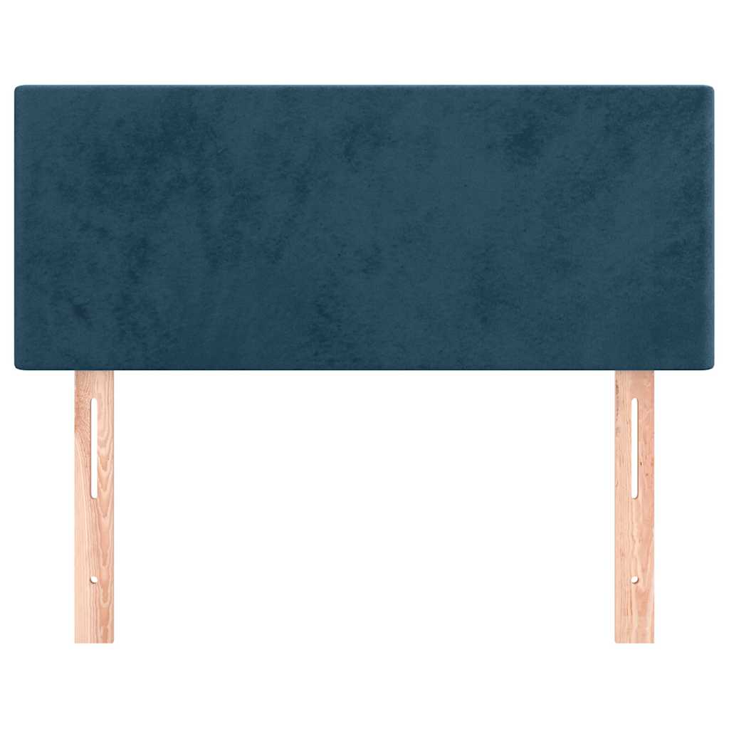 Kopfteil Hellgrau 80x5x118/128 cm Samt