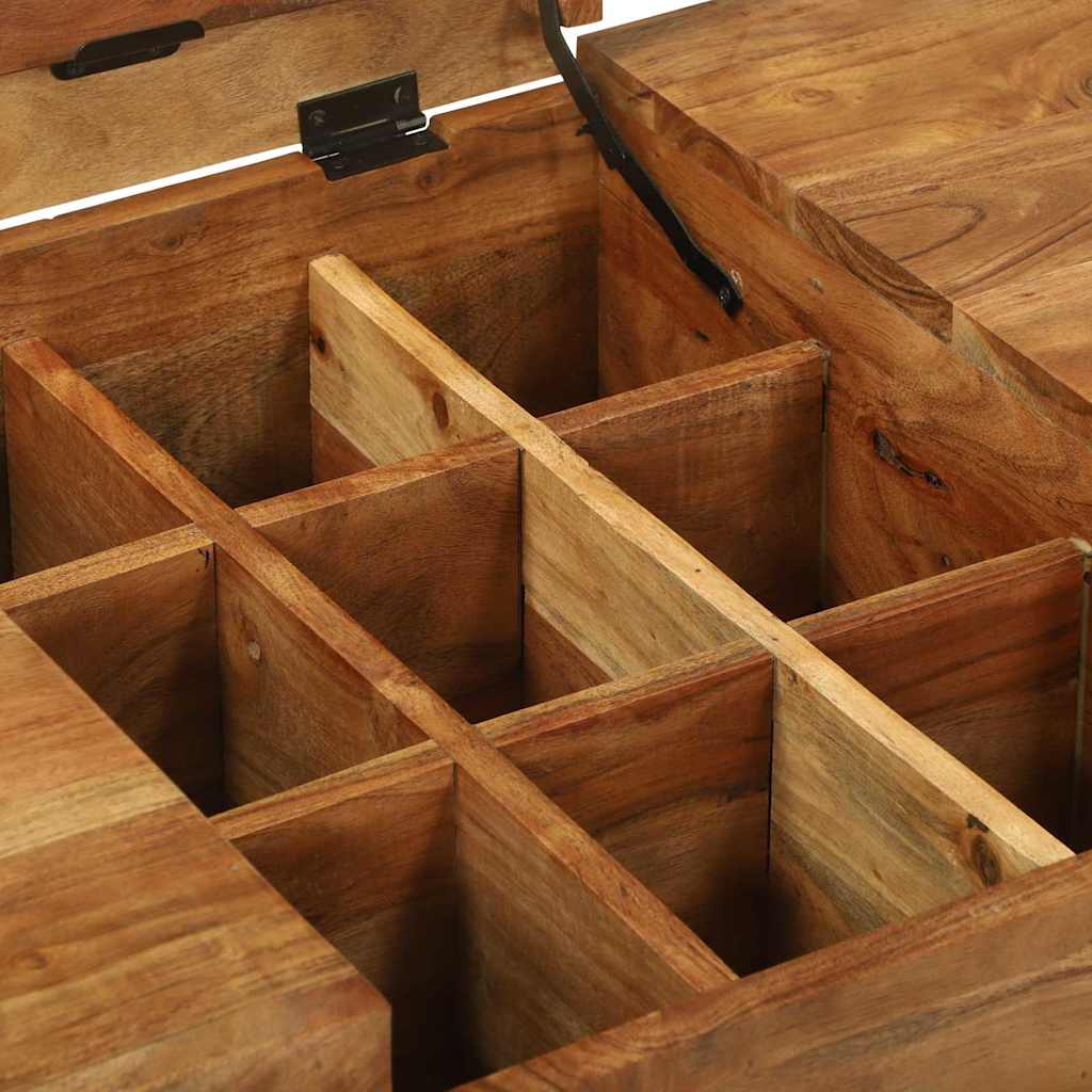 Schlafzimmer-Frisiertische mit Speicher Braun Massivholz Mango