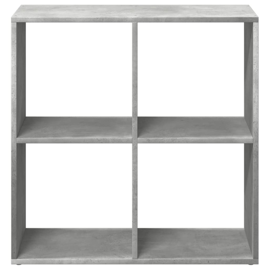 Bücherregal Weiß 137,5x29x137,5 cm Holzwerkstoff