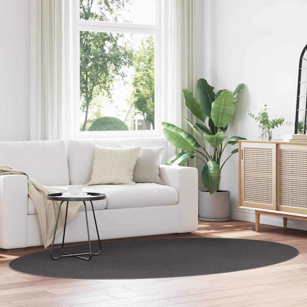 Bereichsteppiche HUARTE Anthrazit 100 x 200 cm 100 %Polyester