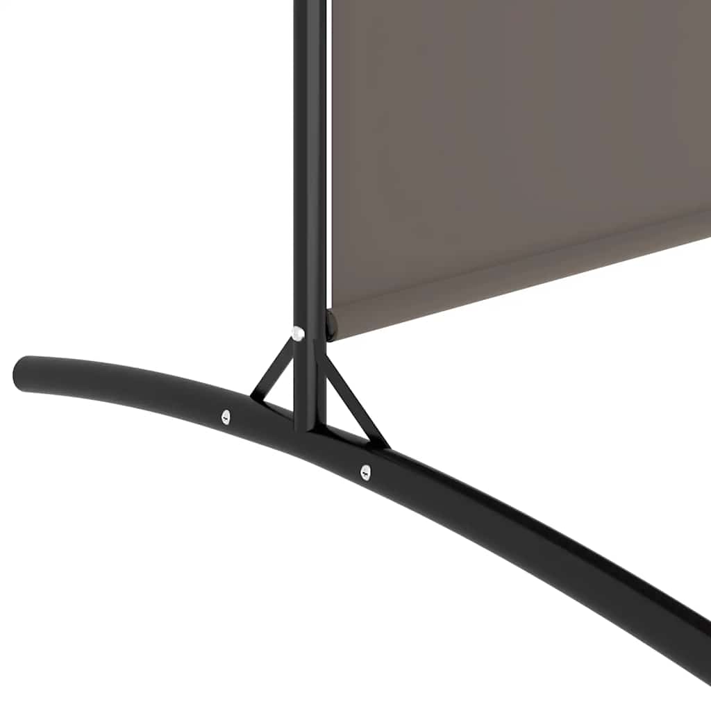 Einzel Panel Raumteiler Beige 175 x 180 cm Stoff