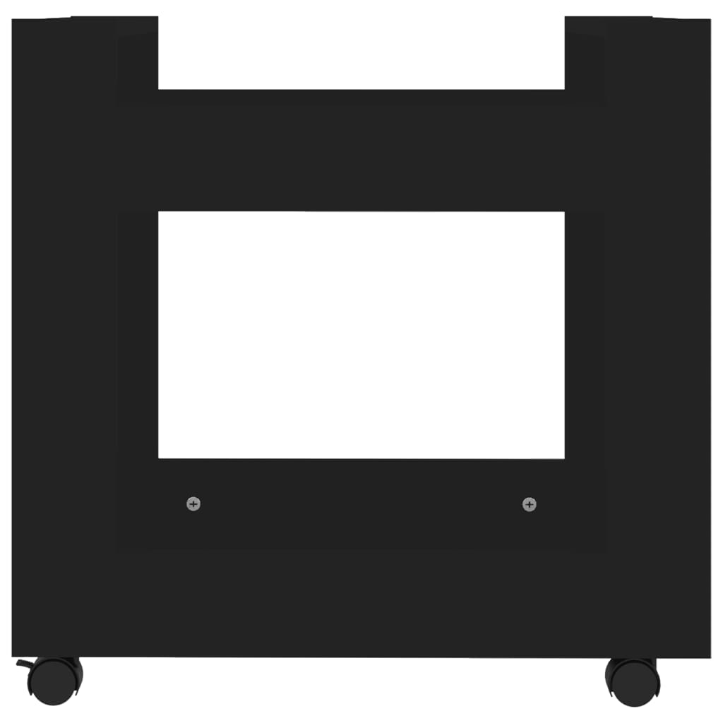 Bürowagen Weiß 60x45x60 cm Holzwerkstoff