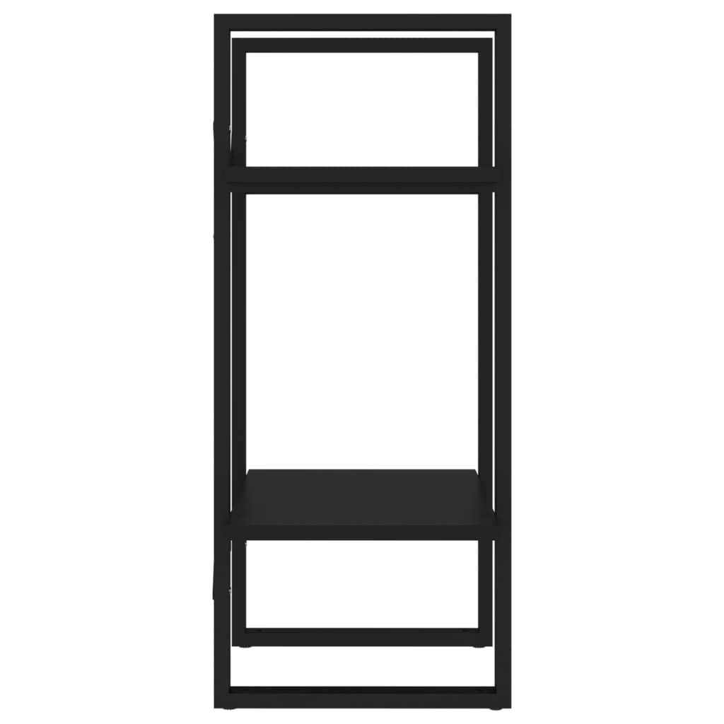Bücherregal 2 Fächer Weiß 40x30x70 cm Holzwerkstoff