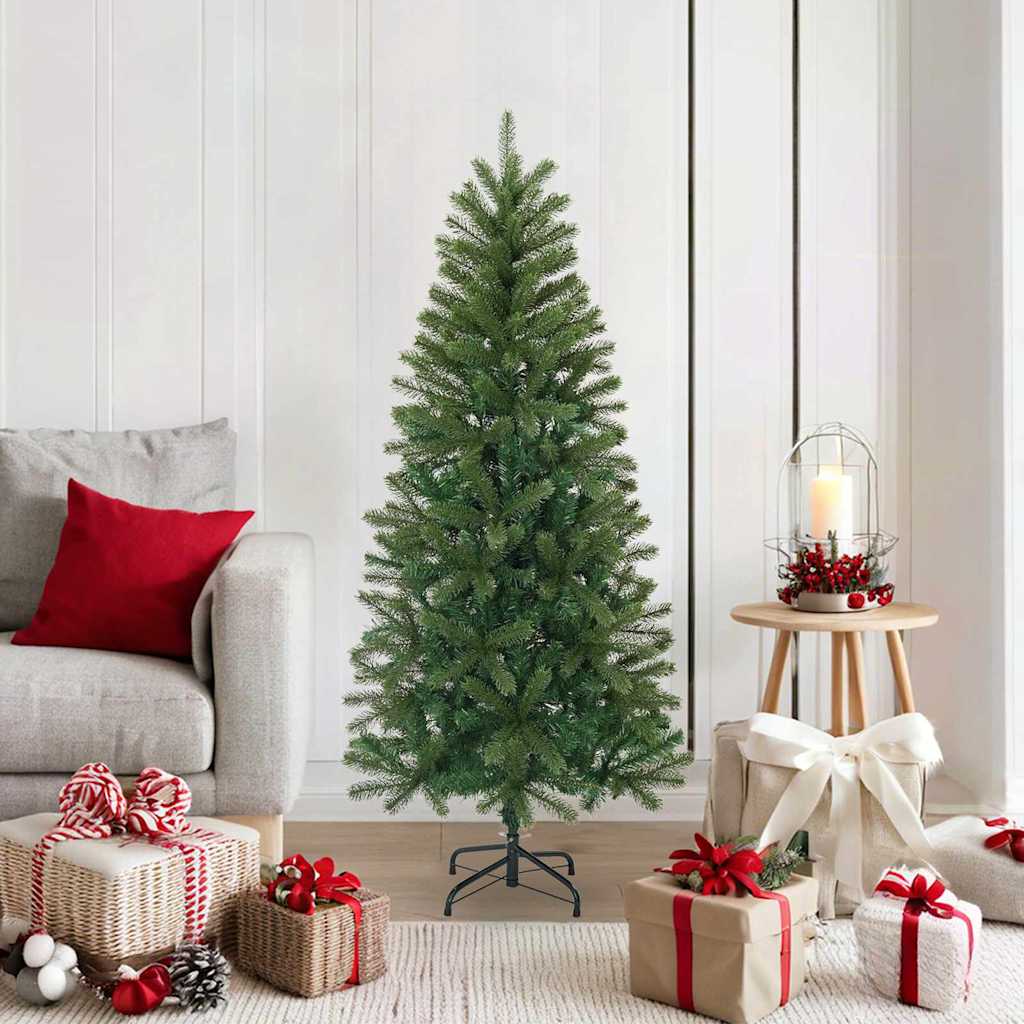 Künstlicher Weihnachtsbaum Grün 120 cm PVC, PE und Stahl