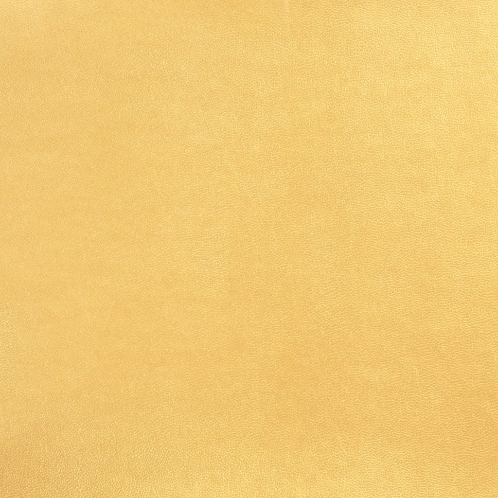 Gaming-Stuhl Schwarz und Golden Kunstleder