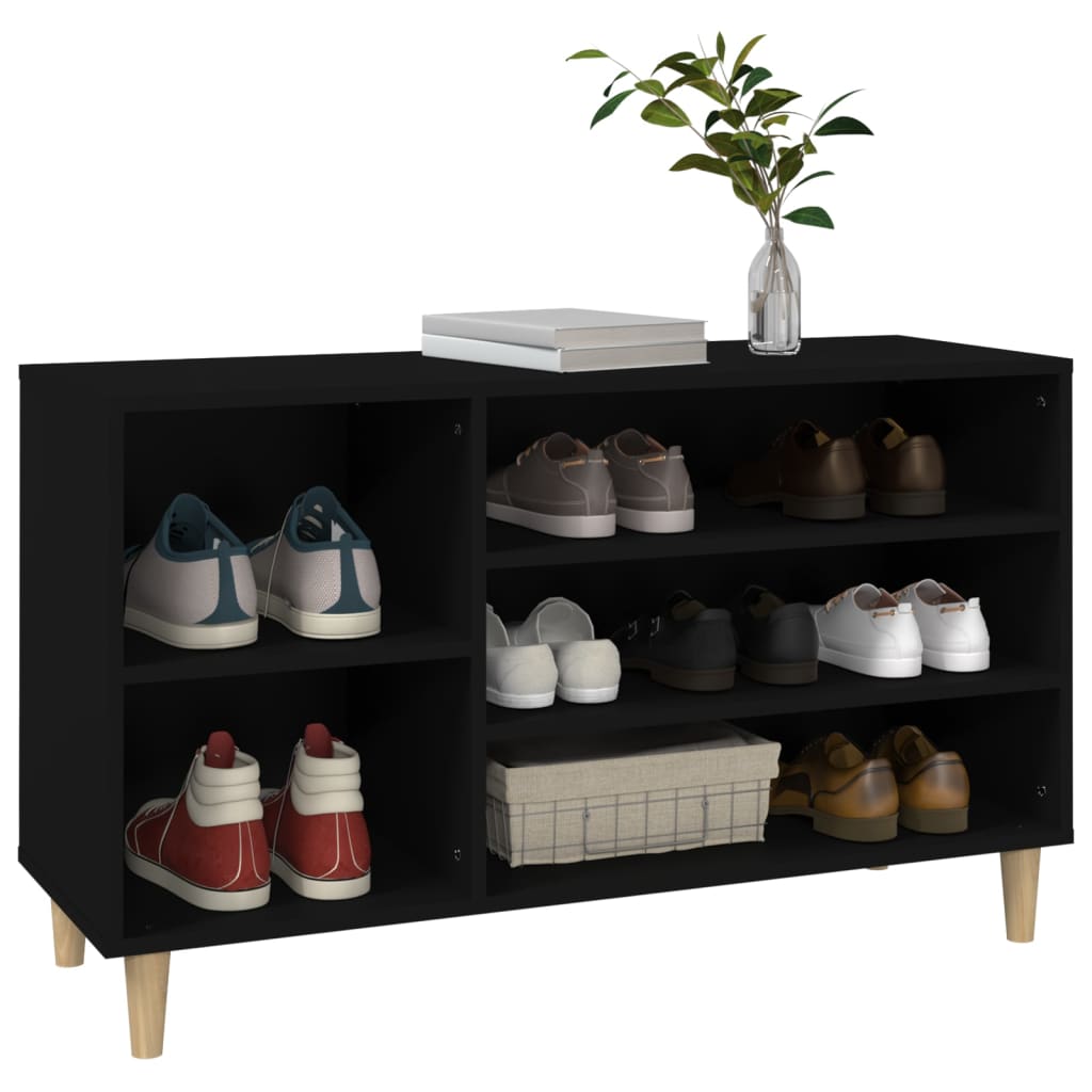 Schuhregal Weiß 102x36x60 cm Holzwerkstoff