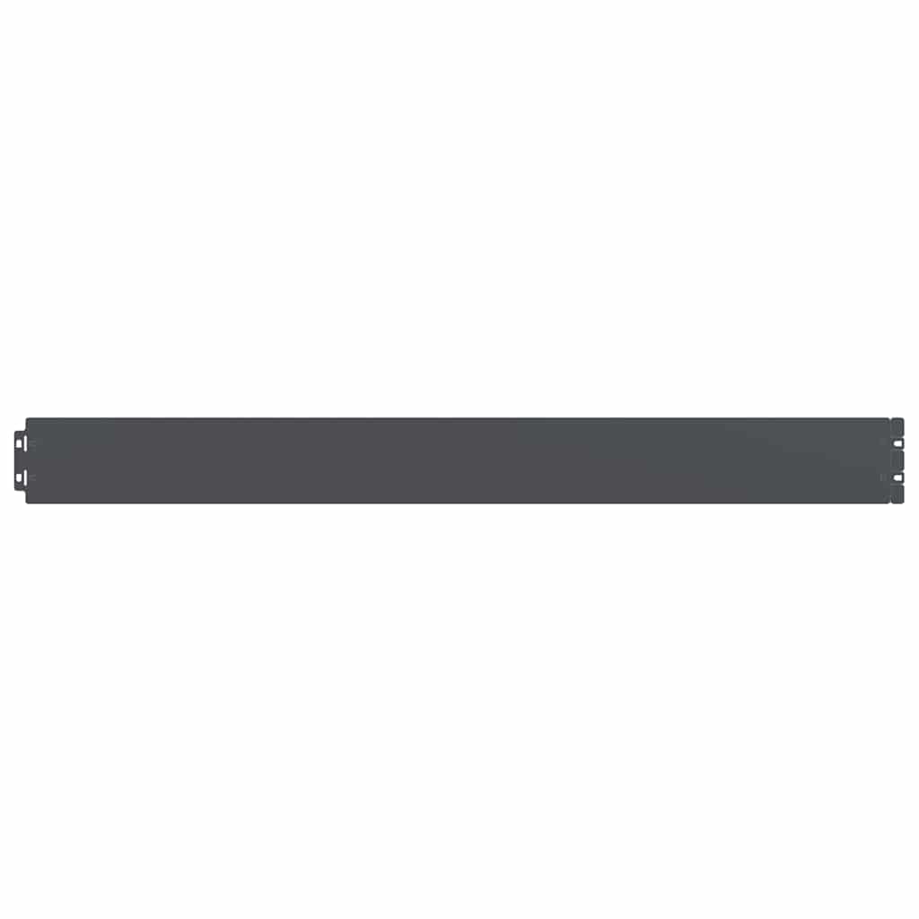 Raseneinfassung 10 pcs 10 x 103 cm Wetterfeststahl Rostig